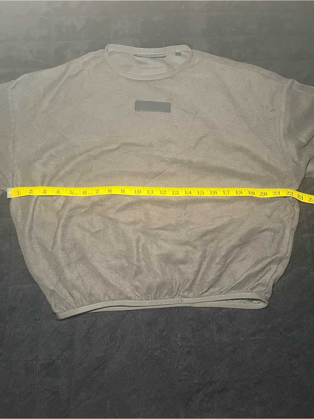 FEAR OF GOD ESSENTIALS Logo Patch Elasticated Waistband Sweatshirt Athleisure XS - Picture 8 of 14